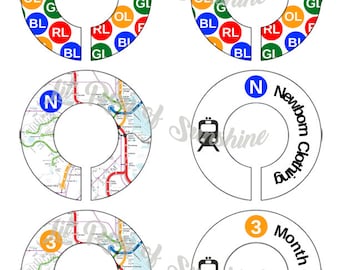 399M: I'm Not a Tourist (Boston) Baby Clothing Closet Dividers ~ Weekday School Clothing Organizers ~ Massachusetts Nursery ~ Boston gift