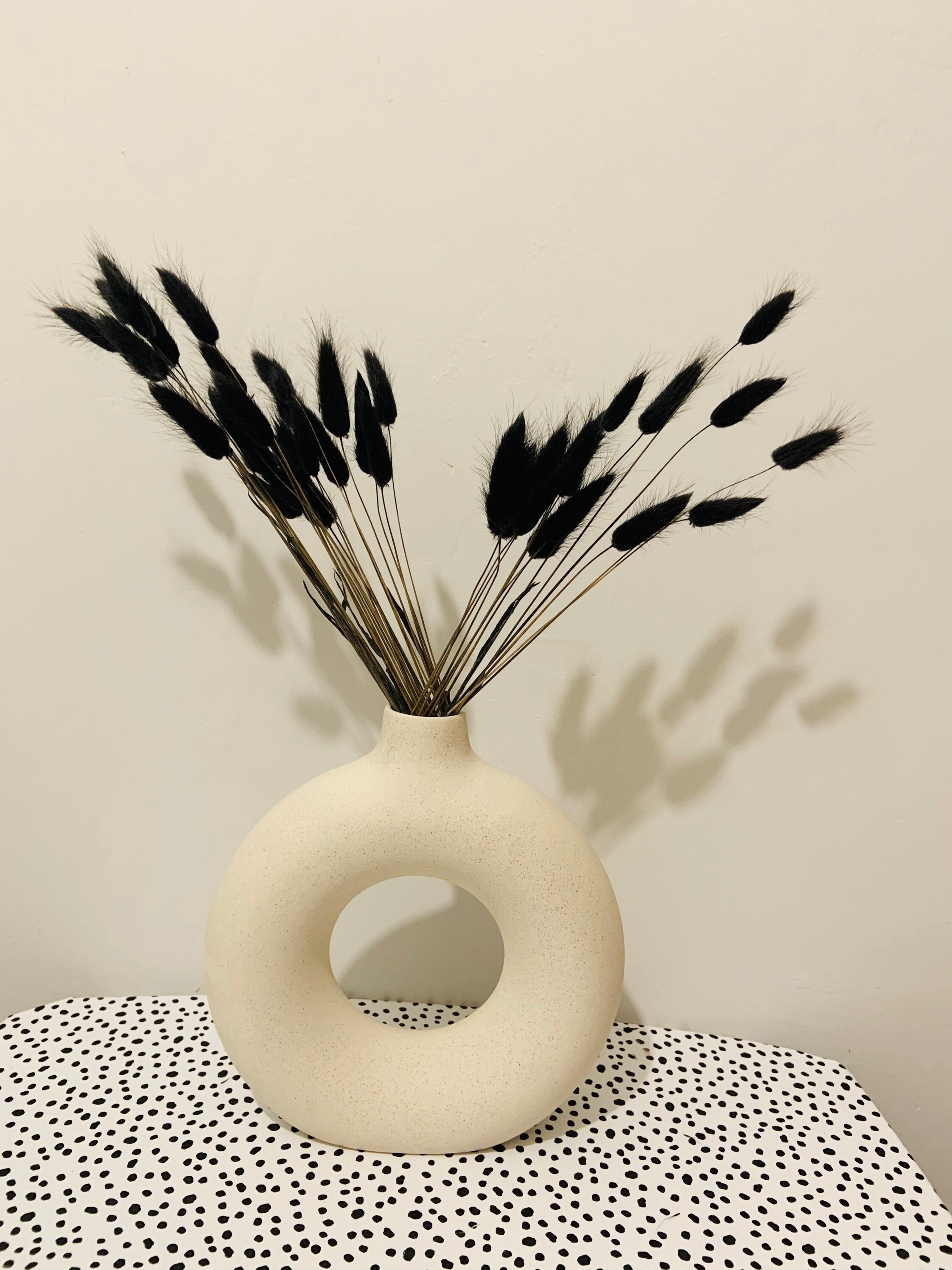 Black bunny tails Etsy