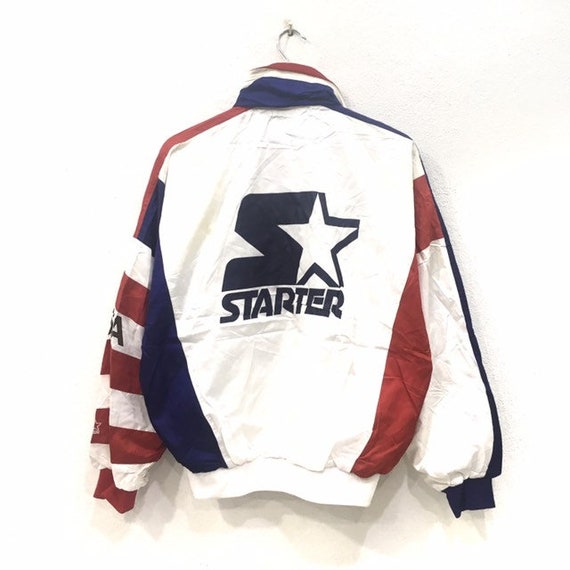 Vintage STARTER NFL Baseball nylon Jacket zipper d