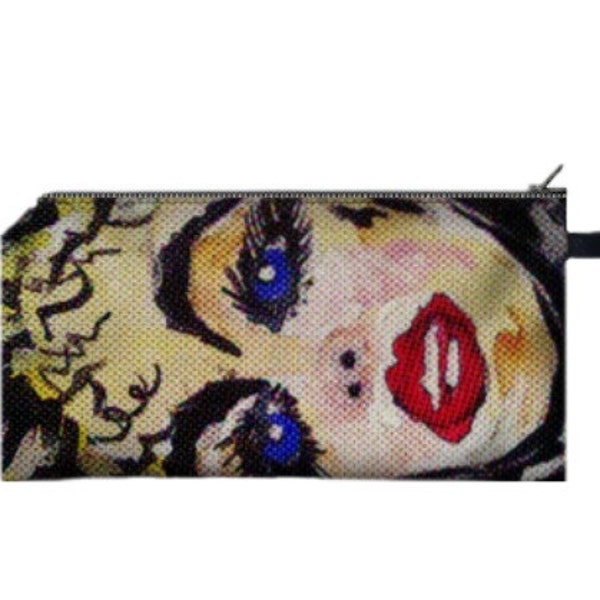 Marilyn Monroe Gift, Cosmetic Bag, Makeup Bag, Christmas Gift, Toiletry Bag, Overnight Bag, Designer Clutch, Teacher Gift