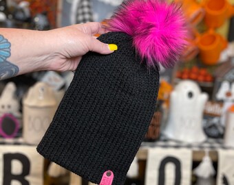 Hot Pink Cancer Hat - Etsy