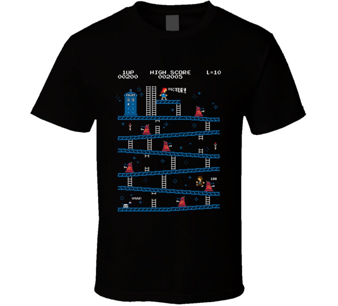 Doctor Who TARDIS Kong T-shirt for Adults - Etsy