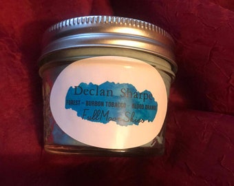 4oz "Of Rioters and Royals" Declan Scented Candle