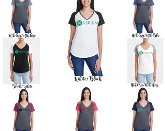Glitter Nerium Raglan Sleeve Shirt, Nerium Shirt, Nerium accessories