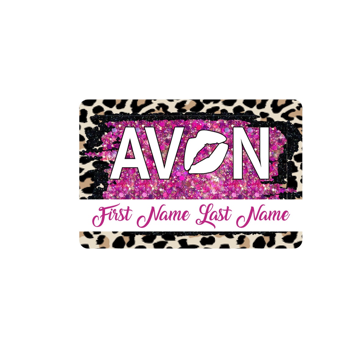 Etiqueta de nombre Avon insignia de nombre de Avon impresa Etsy
