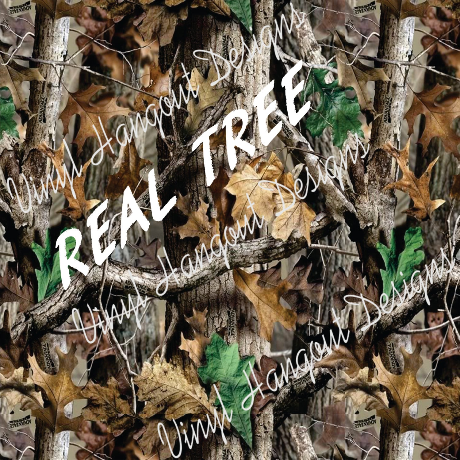 Printed Vinyl Realtree Camo Heat Transfer Vinyl Pattern - Etsy