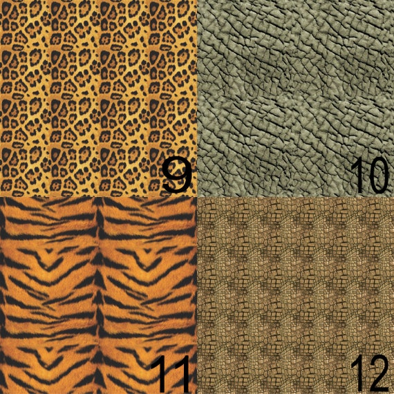 12x12 Patterned Heat Transfer Vinyl - Tiger - Expressions Vinyl