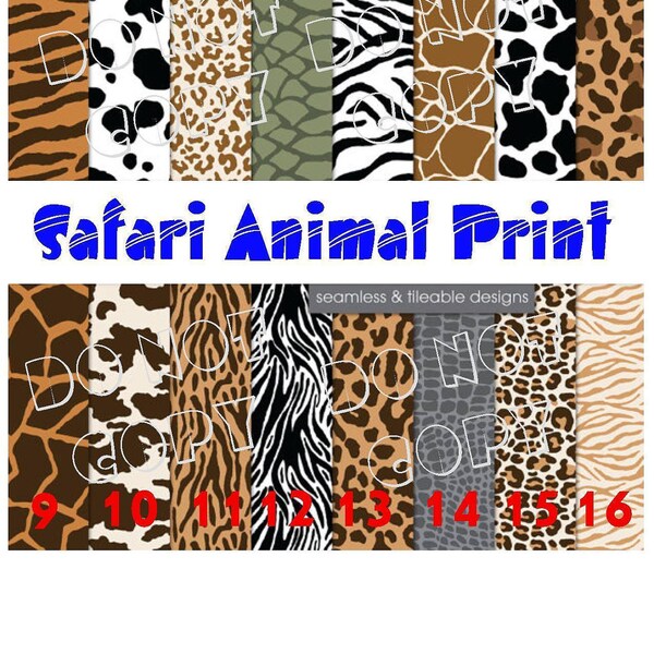 Animal Print Htv Etsy
