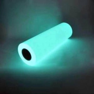 3D Puff HTV Heat Transfer Vinyl Film Glow in The Dark Luminous