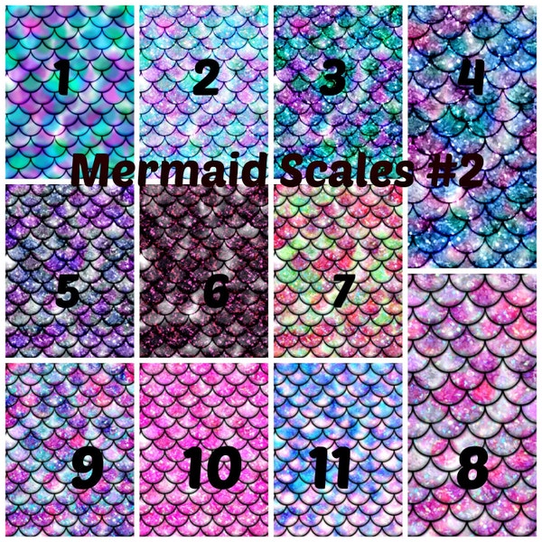 Mermaid Scales #2, HTV, Printed Vinyl, Adhesive Outdoor Vinyl, Heat Transfer Vinyl, Pattern Vinyl, Iron on Vinyl, Mermaid, Scales, Birthday