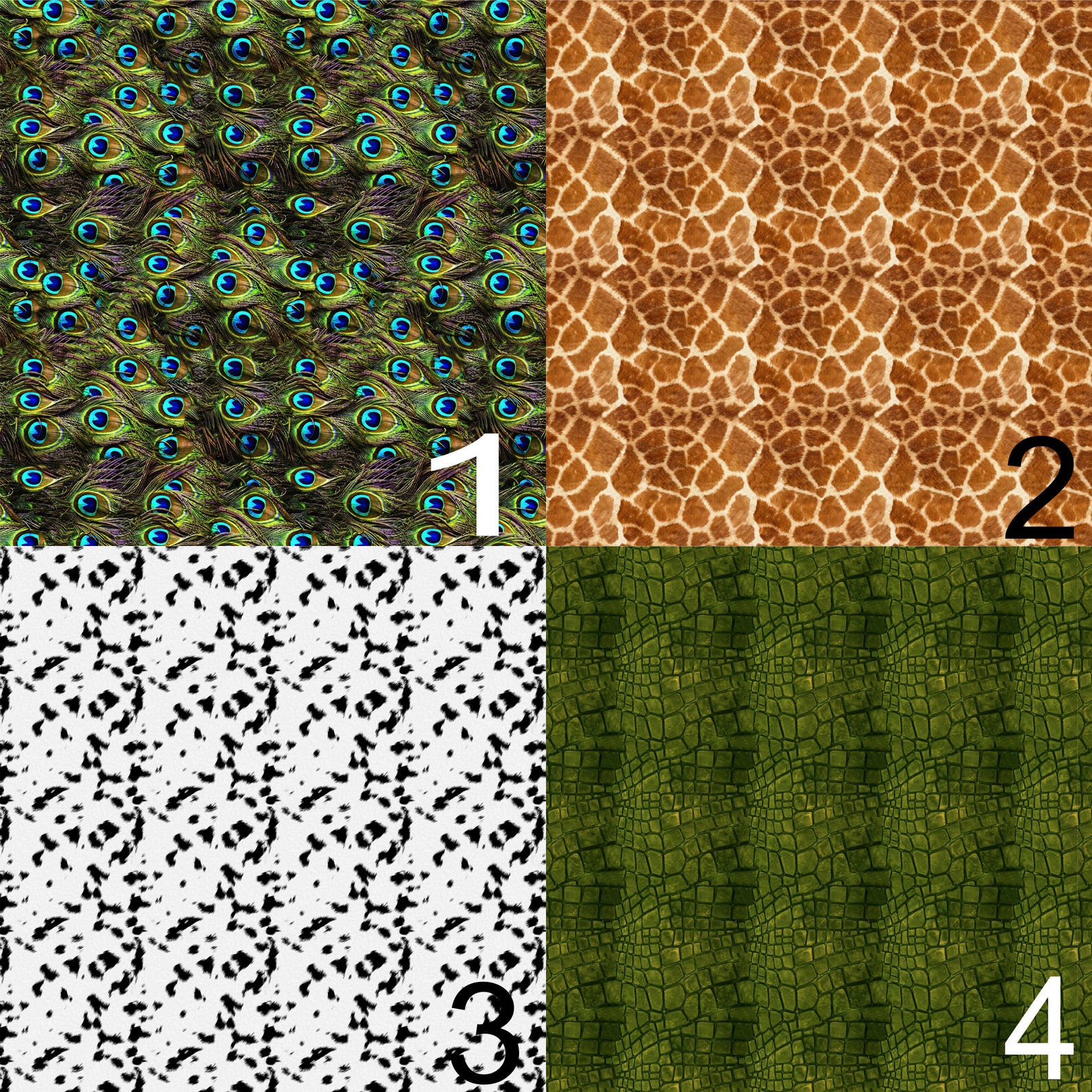 Printed Vinyl Real Animal 12x12 Pattern Vinyl Adhesive Etsy