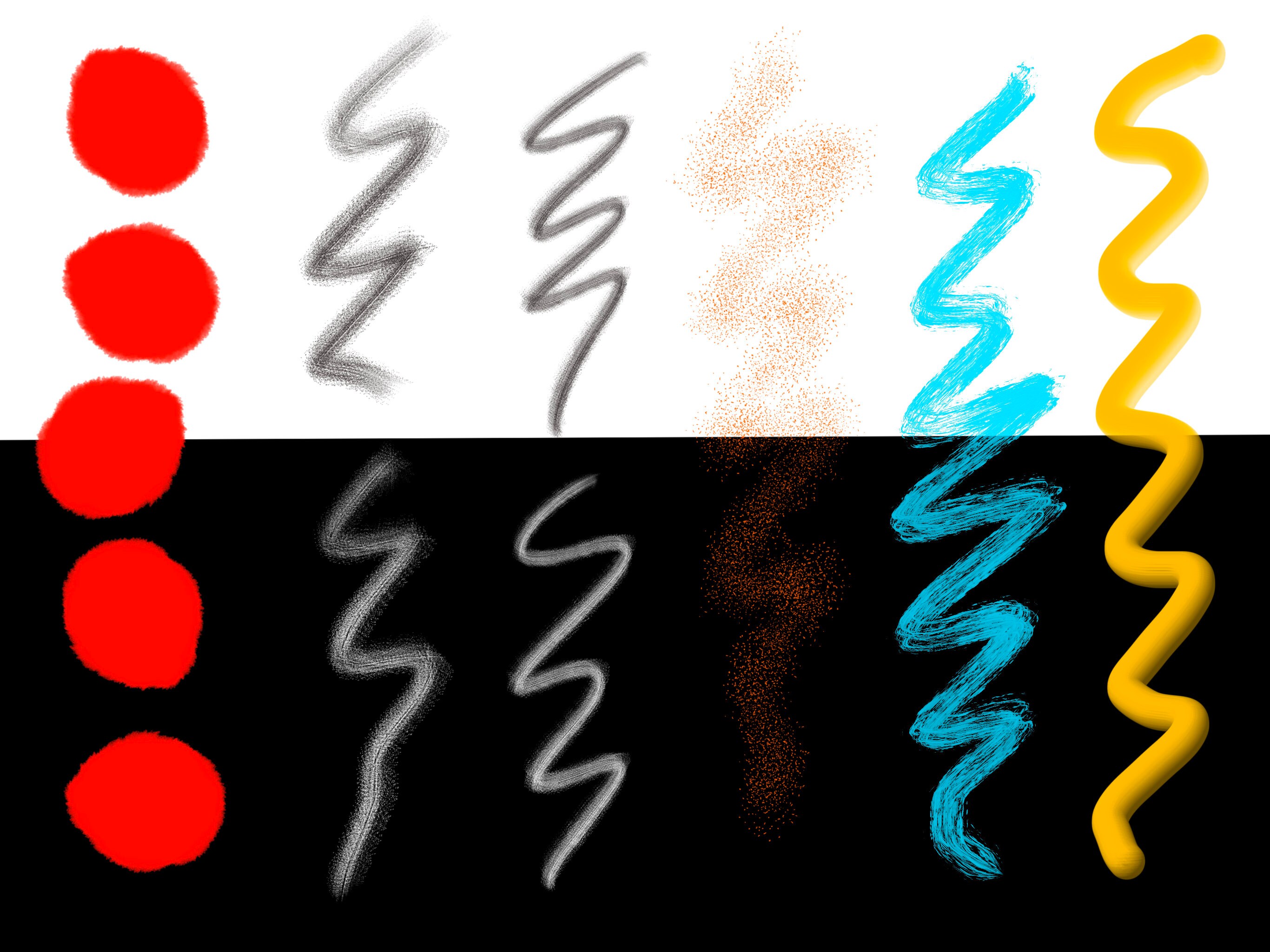 Huge Digital Brush Set for Procreate Yarn Glitter Feathers Etsy