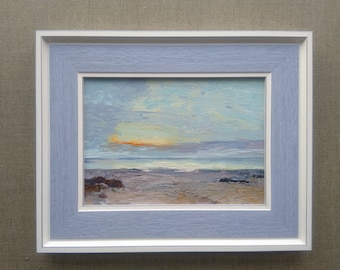 Sunset |Landscape Painting on Canvas, original oil painting, Vintage oil paintings,impressionist painting, original fine art, wall decor
