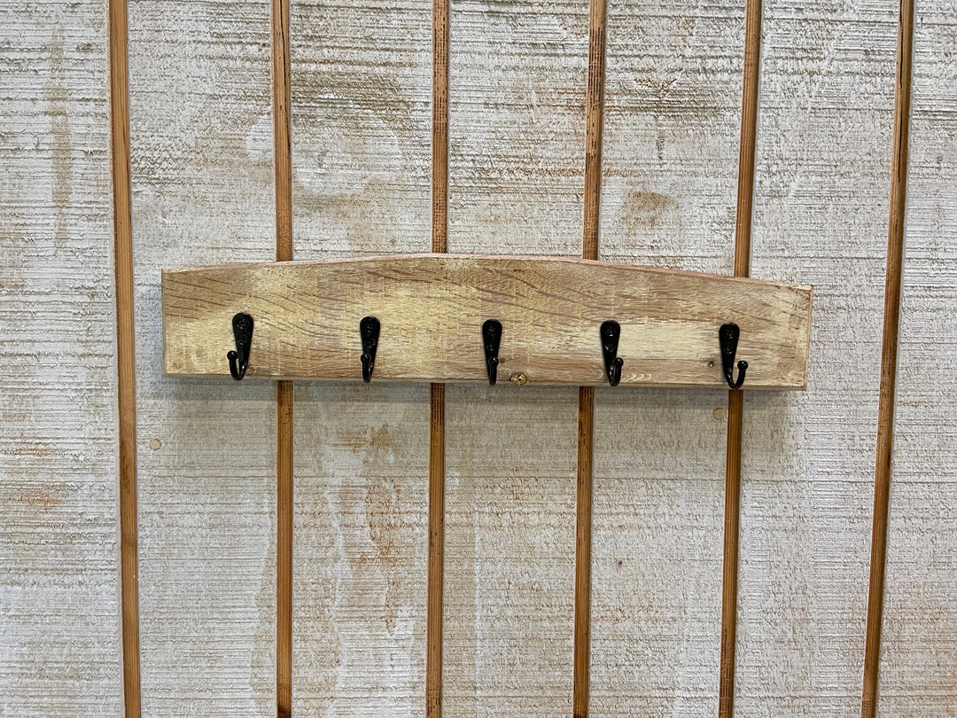 Reclaimed Key Rack Reclaimed Barnwood Wall Rack Key Hook Entryway Organizer - Etsy