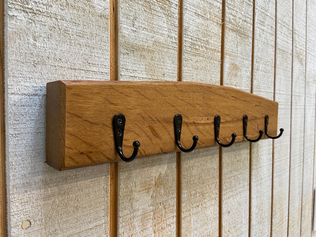 Reclaimed Key Rack Reclaimed Barnwood Wall Rack, Key Hook, Entryway Organizer, Rustic ...