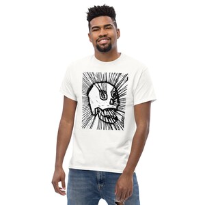 mollie Skull Exploding Love t-shirt