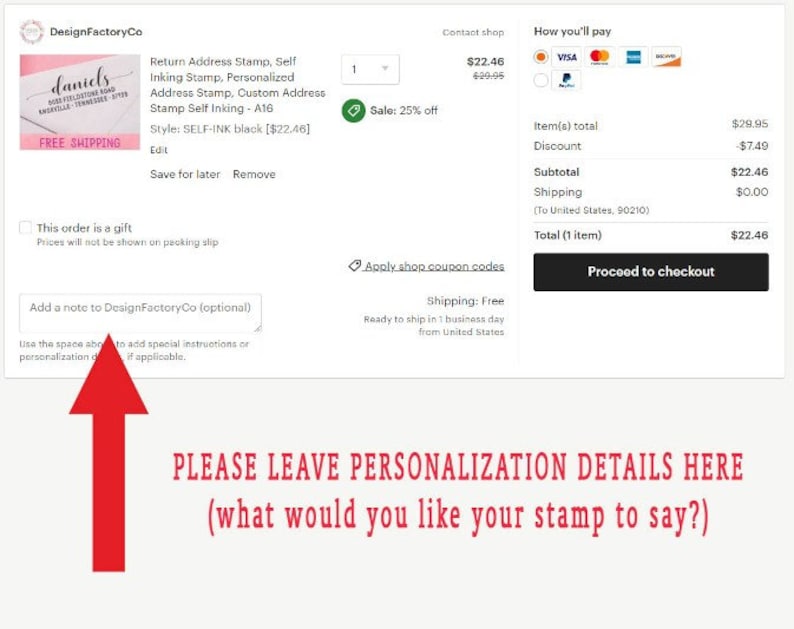 Custom Self Inking Return Address Stamp Self Ink Address Etsy