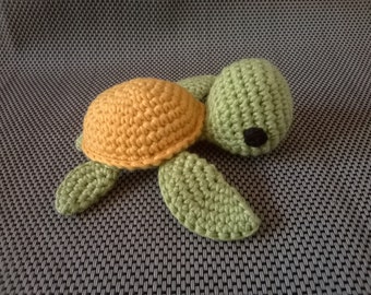Hand made crocheted TURTLE