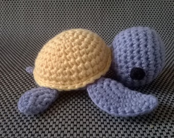 Hand made crocheted TURTLE