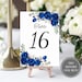 see more listings in the Table Numbers section