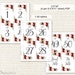 3.5x5 Table Numbers, Wedding Table Numbers, Printable Wedding Table ...