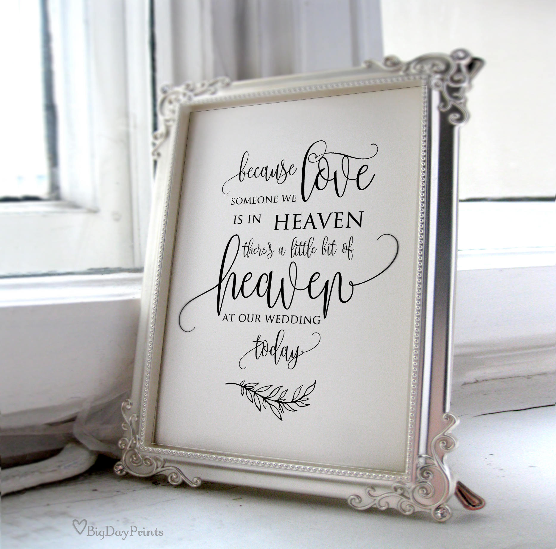 wedding-memorial-sign-heaven-wedding-sign-memorial-table-etsy