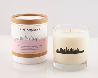 Los Angeles Candle | Los Angeles Gift | California Home | Los Angeles Scented Candle | State Candle | Hostess Gift | New Home