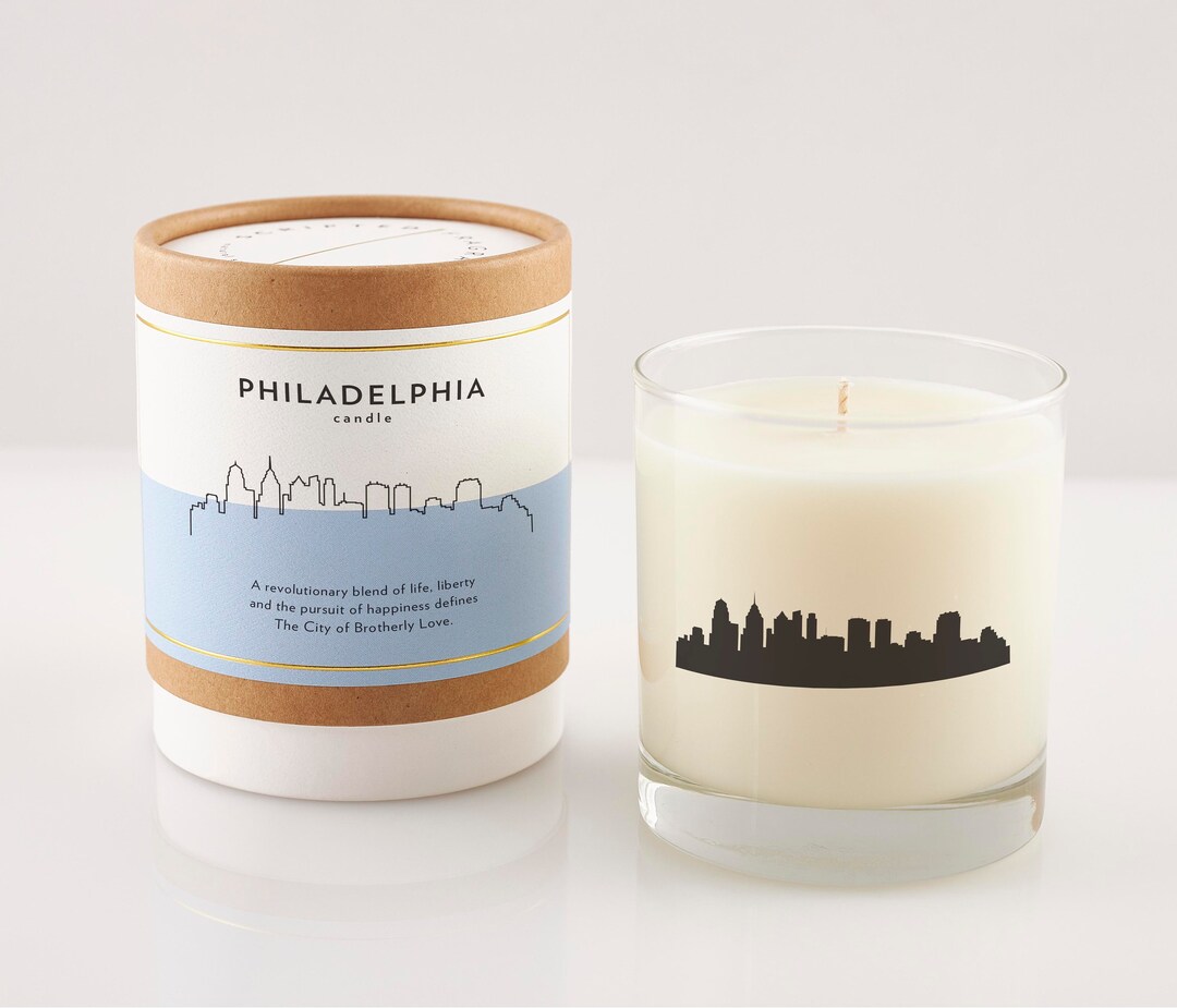 Philadelphia Candle Philadelphia Gift Pennsylvania Home Philadelphia
