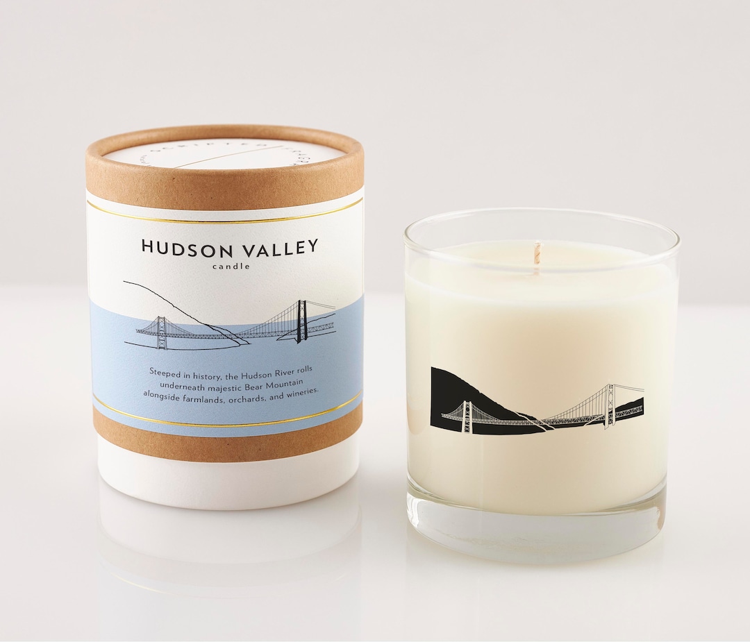 Hudson Valley Candle Hudson Valley New York Hostess Gift Rocks Glass