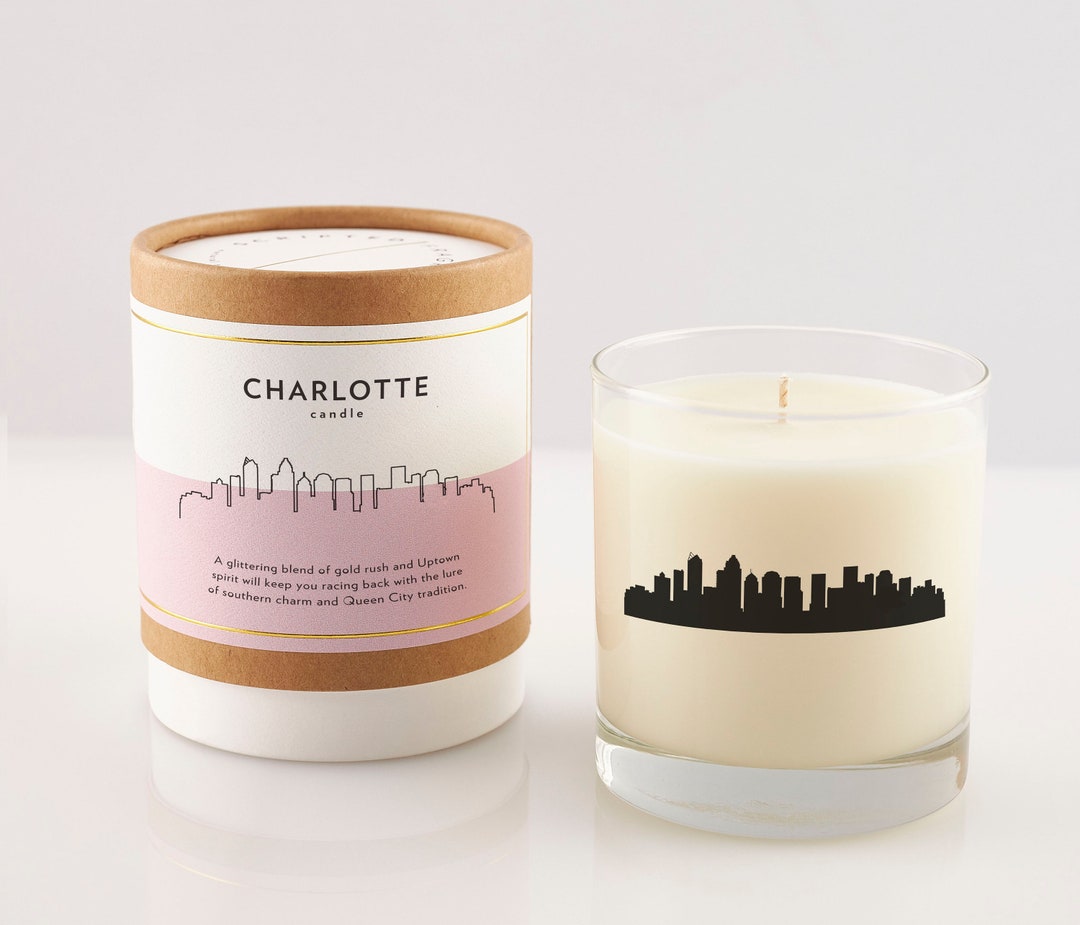 Charlotte Candle Charlotte Gift City Soy Candle North Carolina Gift