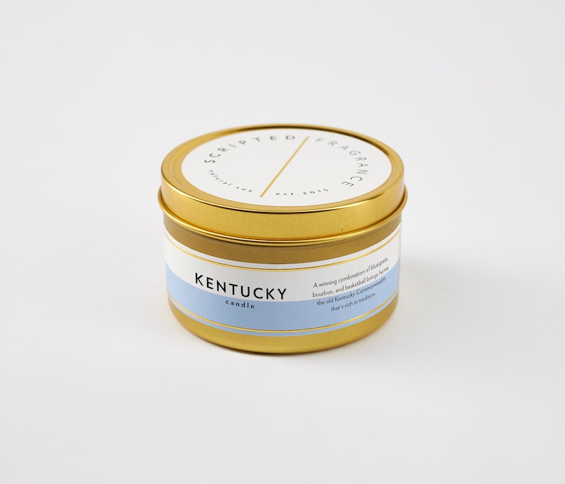 Grow Fragrance Kentucky Bourbon Candle - Thumbnail 4