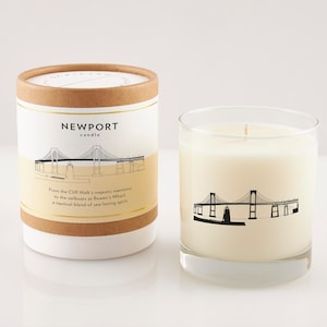Newport Rhode Island Candle | Newport RI Lover | Newport Hostess Gift | Newport Wedding | Moving Gift | Soy Candle In Reusable Rocks Glass