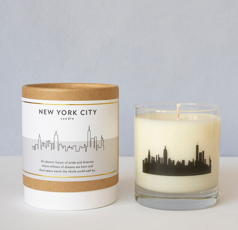 New York City Candle New York City Scented Candle New York Etsy