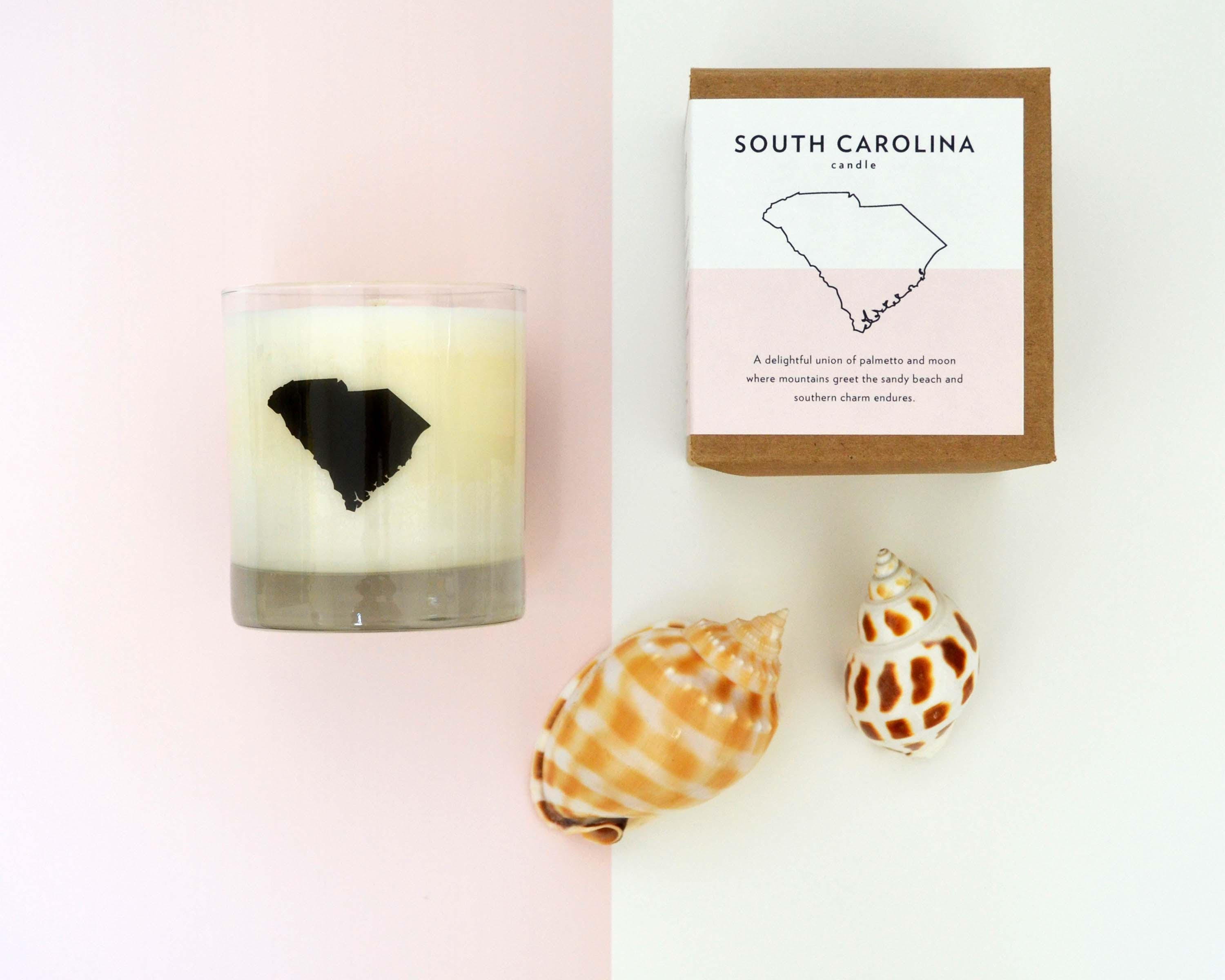 South Carolina Scented Candle Soy Candle Homesick Gift Soy Etsy