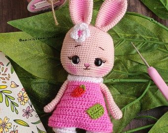 Tutorial de coelhinho de crochê de Páscoa / padrão de coelho amigurumi / brinquedo de crochê Páscoa por Amiville