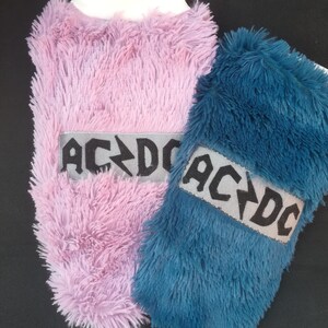 Dog Sweater, Sweater for Dogs, Pet Sweater, Sweater for Pets, Soft Sweater, ACDC Sweater for Dogs, ACDC Dogs Sweater