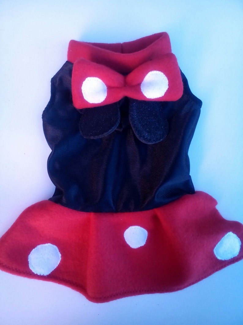 Minnie mouse dog costume minnie mouse costume for dogs Etsy