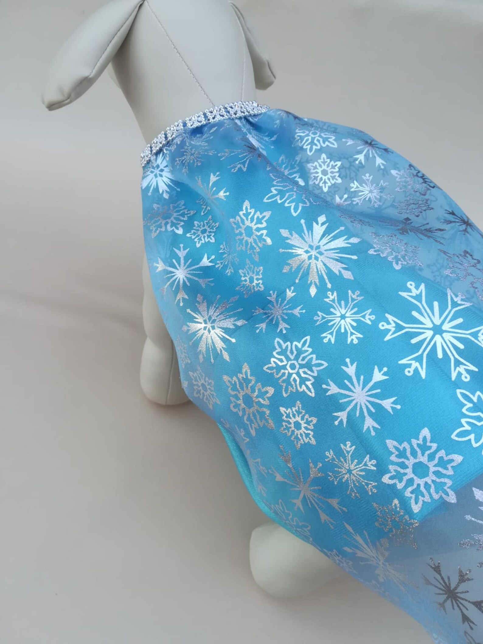 Elsa Dog Costume Elsa Costume for Dogs Frozen Dog Costume Etsy