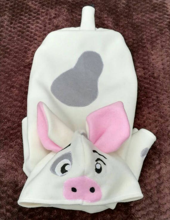 Dog Pig Costume, Pua From Moana Costume for Pets, Pig Costume for