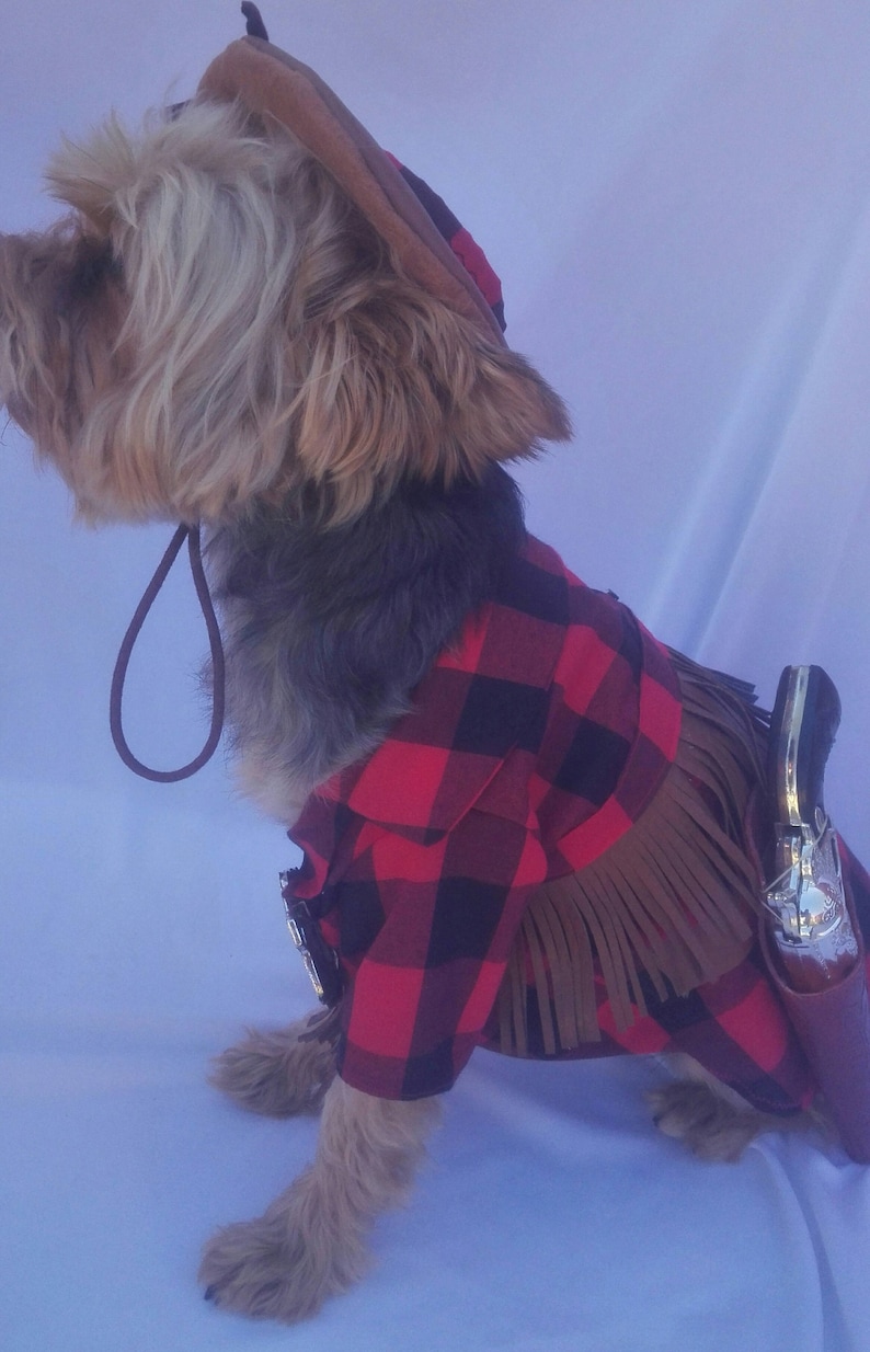 Cowboy dog costume cowboy costume for dogs sheriff dog Etsy España