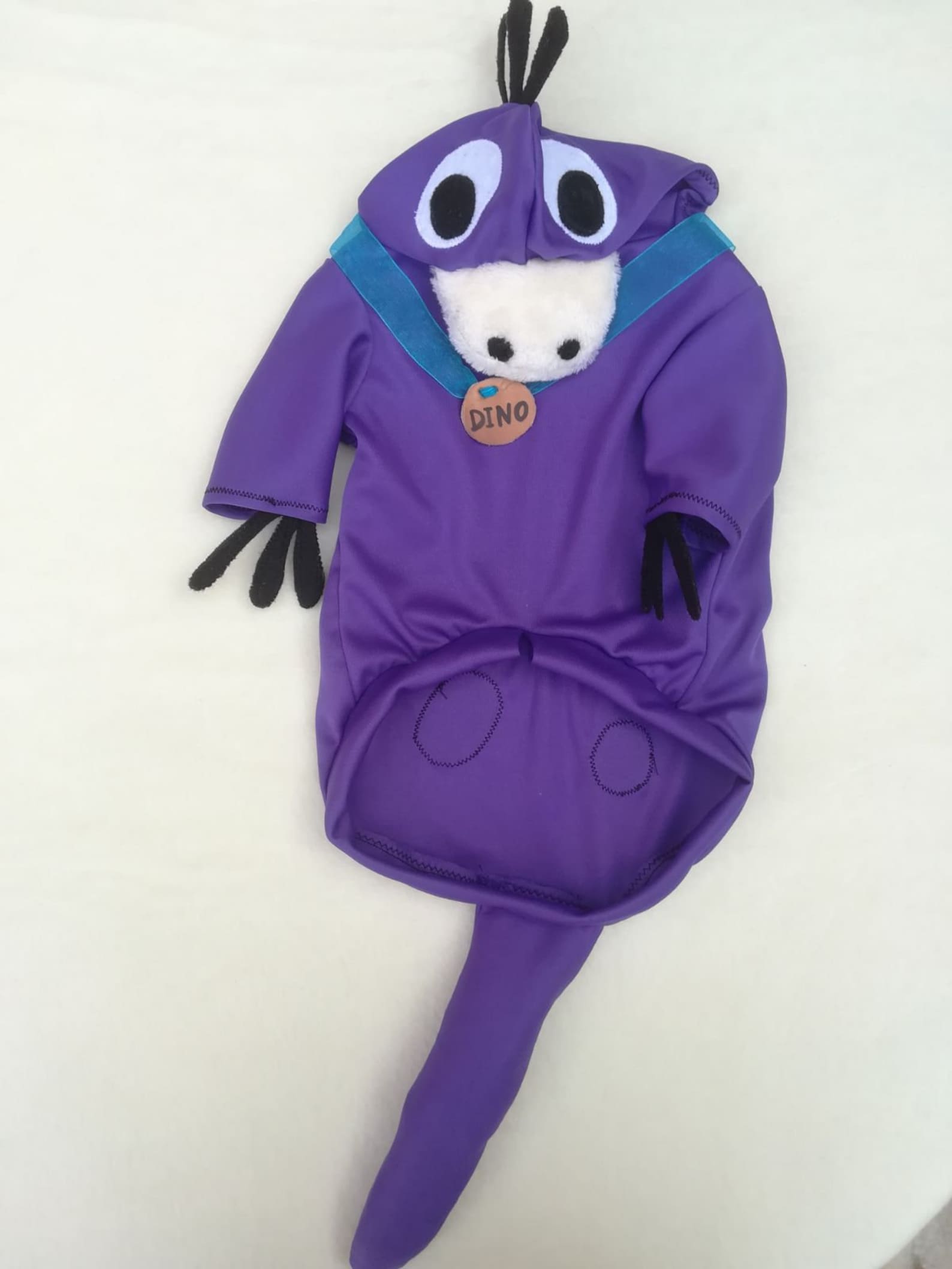 Dino Flintstones dog costume Dino flintstones costume for Etsy