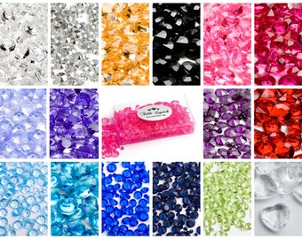 Table Crystal Diamond Premium Scatter Confetti Wedding Mix 5mm 10mm 12mm 100g