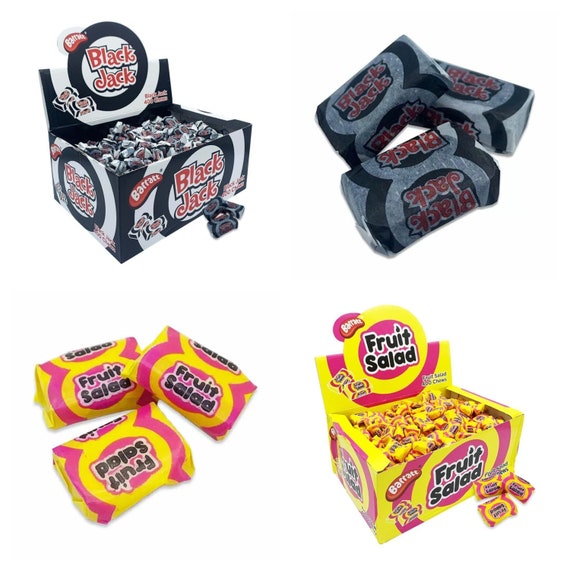 Fruit Salad Sweets Retro Black Jack Chews Party Bag Fillers - Etsy Canada