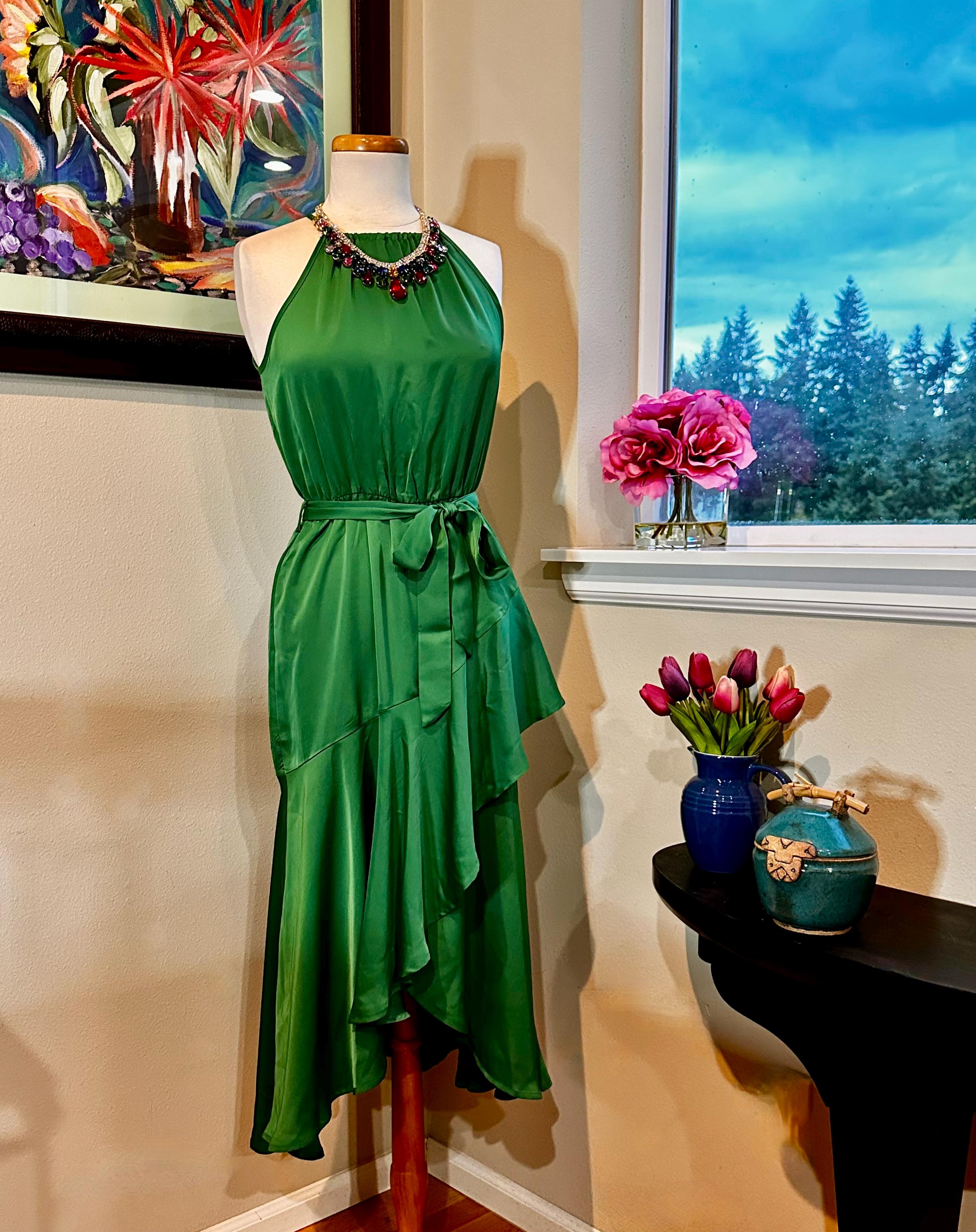 Emerald Vintage Dress