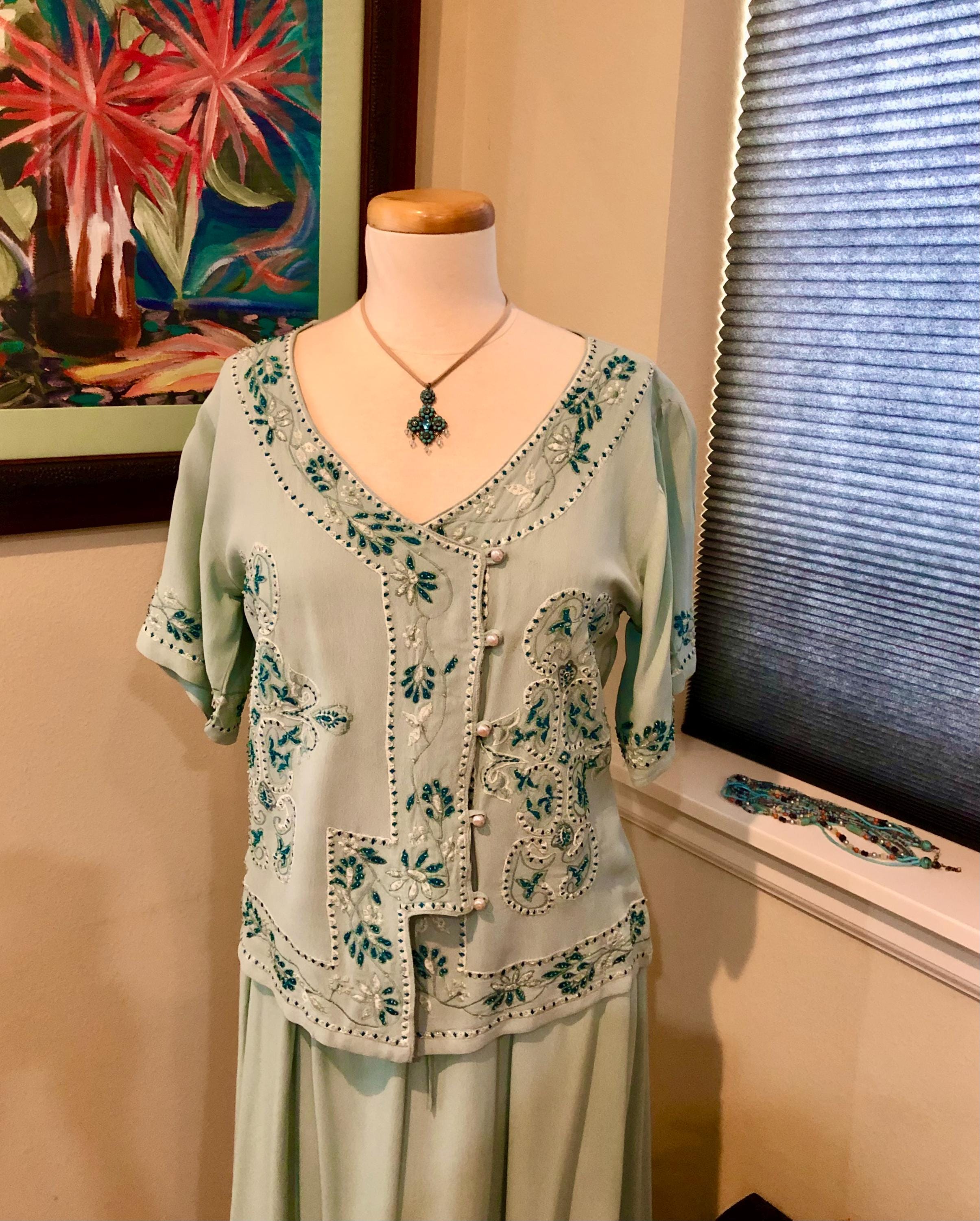 green emerald velvet dress Embroidered Rayon Maxi Dress – Maxim Creation main image 0