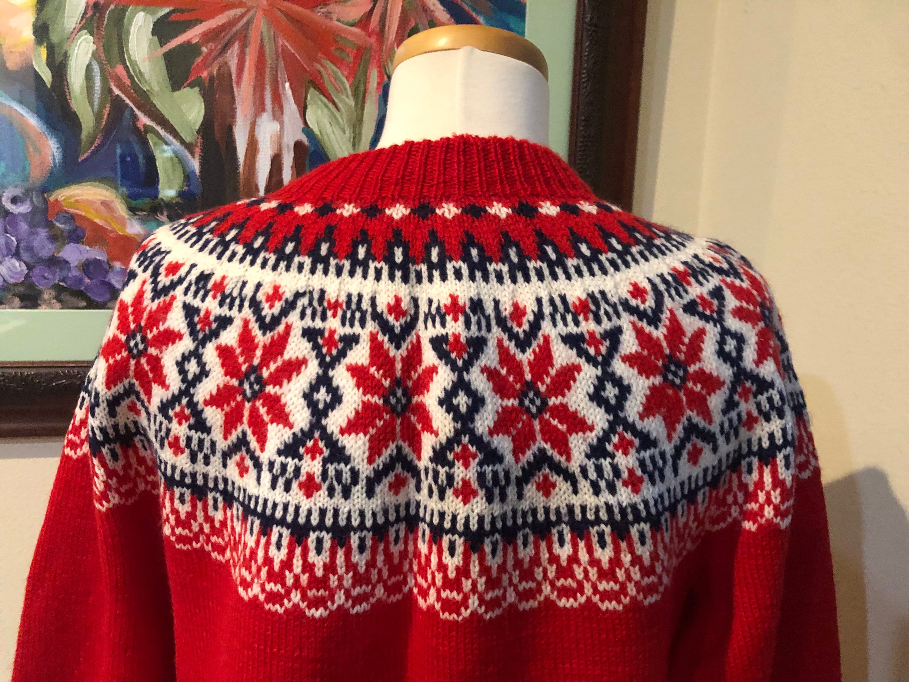 1950s Paul Mage Fair Isle Cardigan