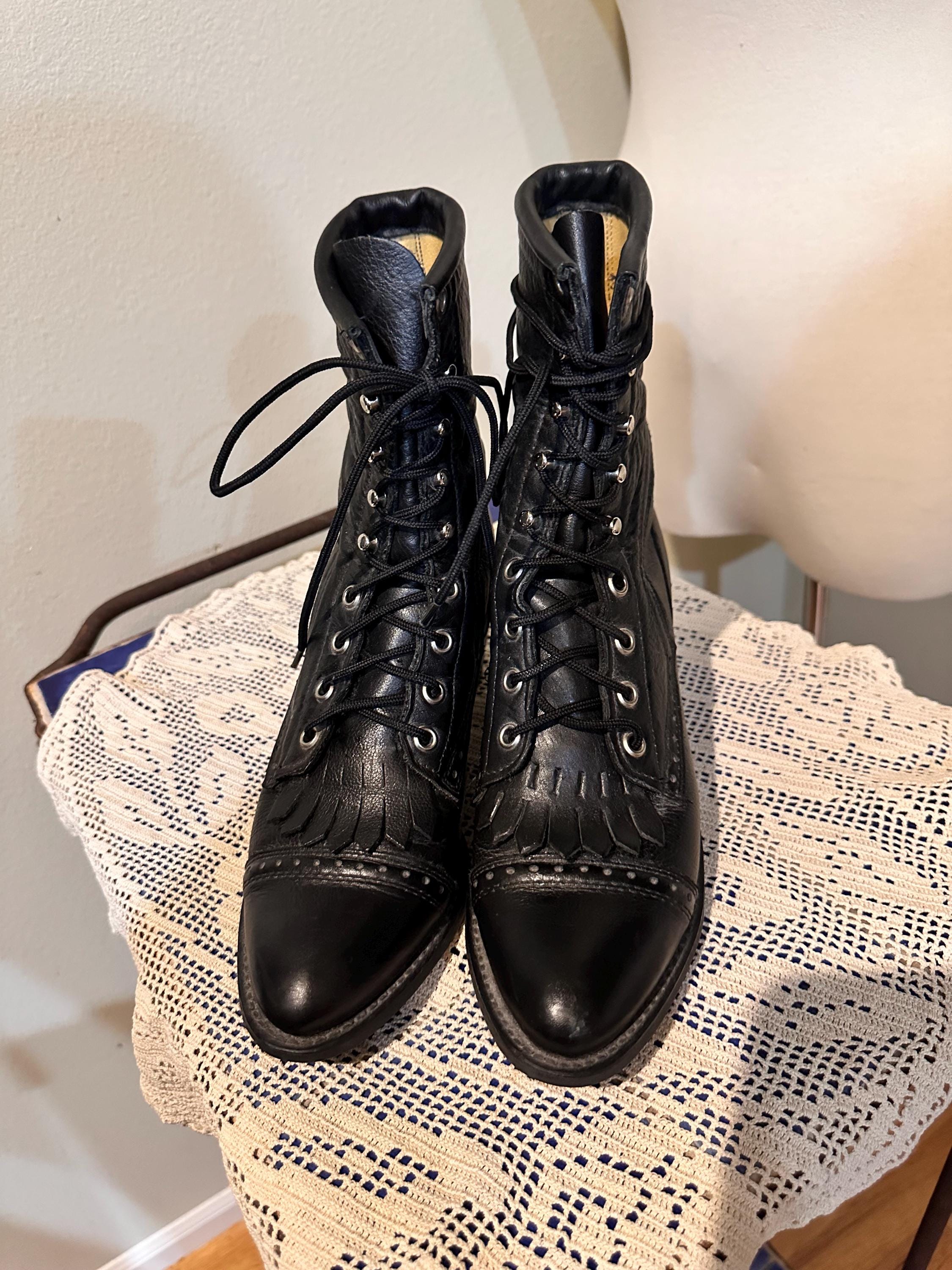 USA製JUSTIN ジャスティン レースアップブーツ 7 1/2D USA製JUSTIN ジャスティン レースアップブーツ 7 1/2D 80年代 USA製