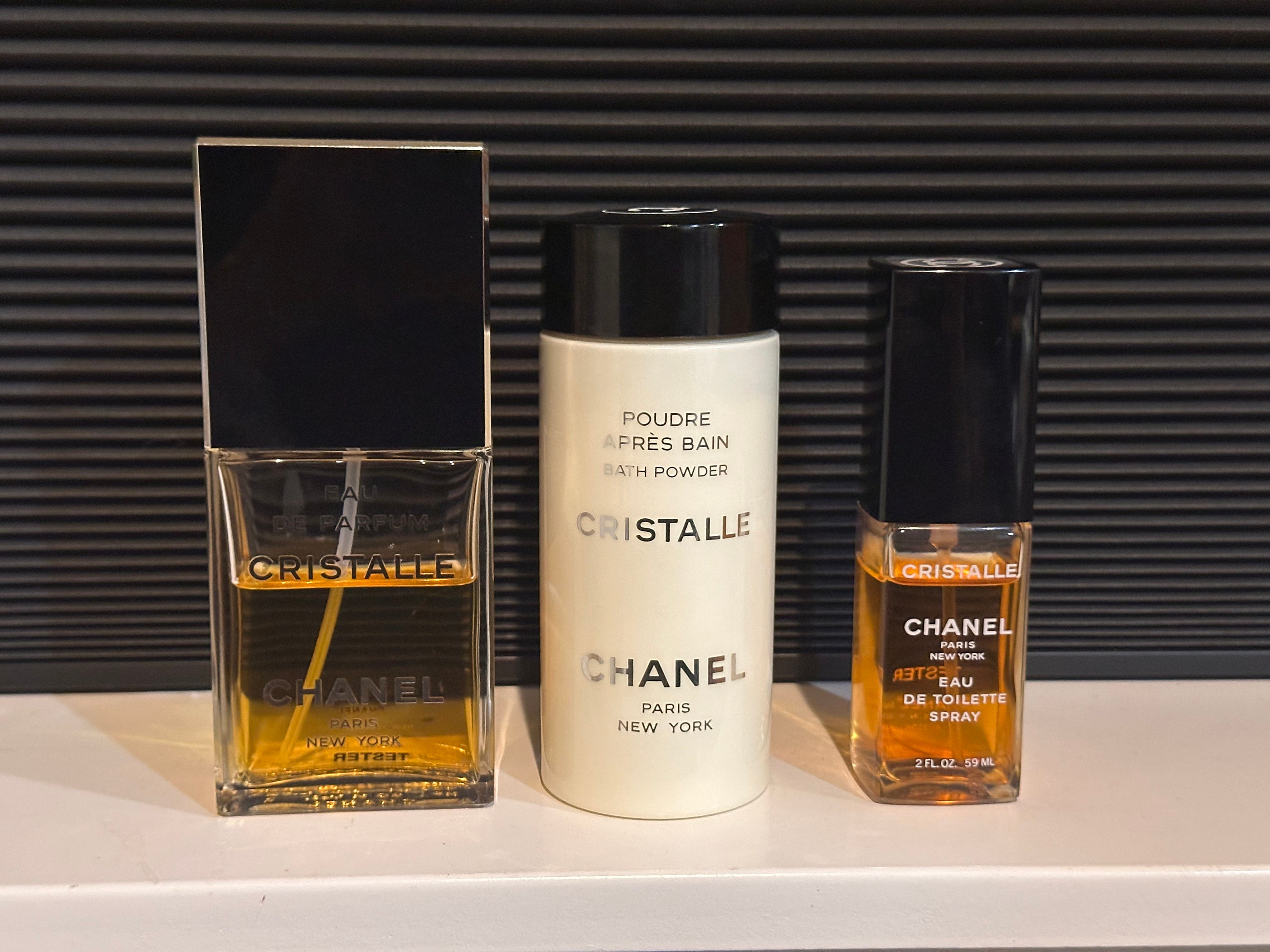 Chanel Cristalle Collection Rare Vintage 1974 1993 Fragrances Etsy