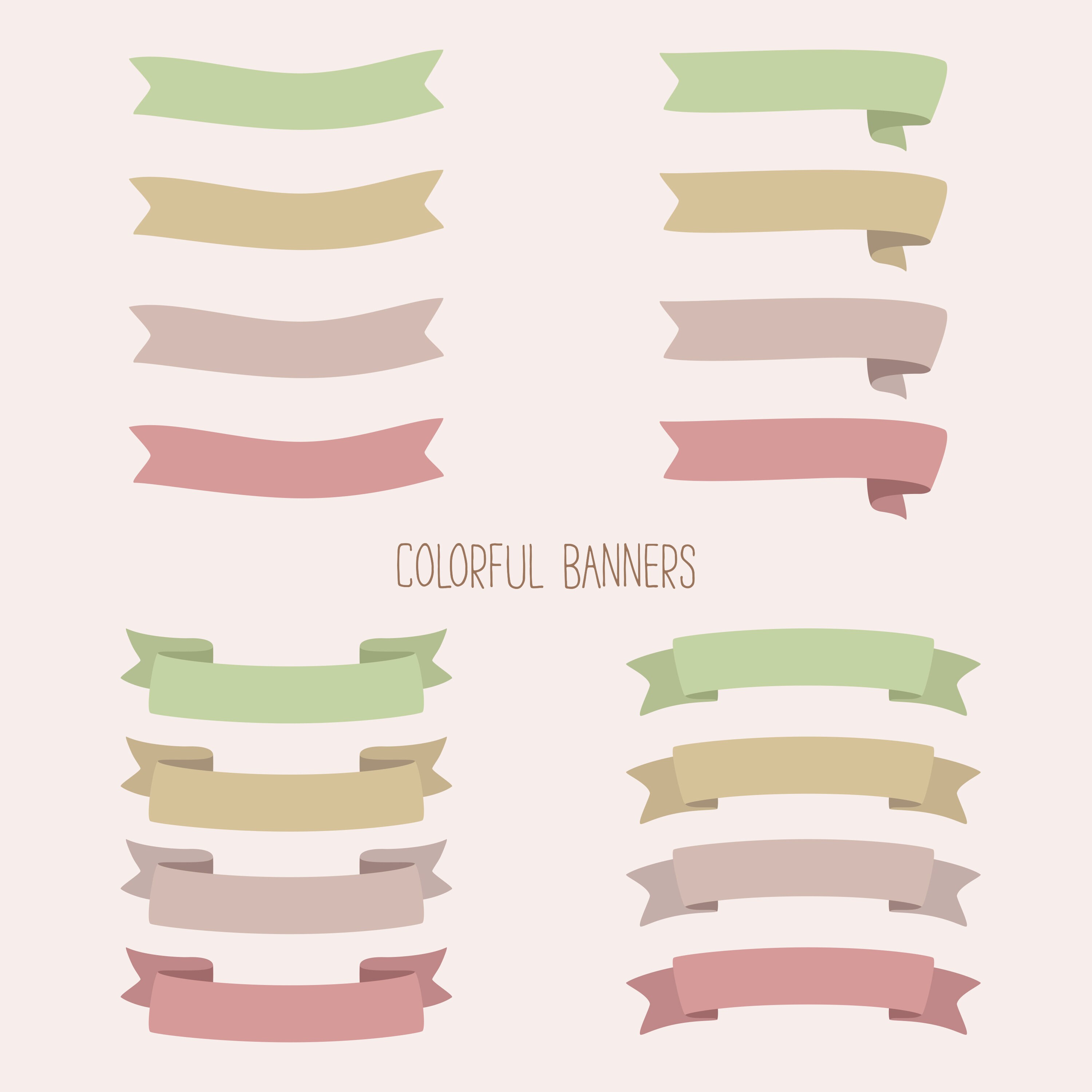 Floral banner clipart collection. Flower bouquet clip art. PNG | Etsy