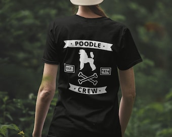 Poodle T-Shirt for Dog Lovers, Poodle Mom and Dad Shirt, Popular Gift